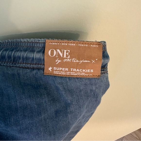 ONE TEASPOON Super Trackies Blue Relaxed
Tapered Jogger Pants SMALL - Picture 6 of 6